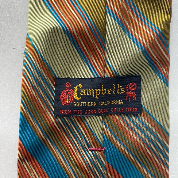 Vintage Campbell’s Necktie From The John Bull Collection - Picture 2 of 2